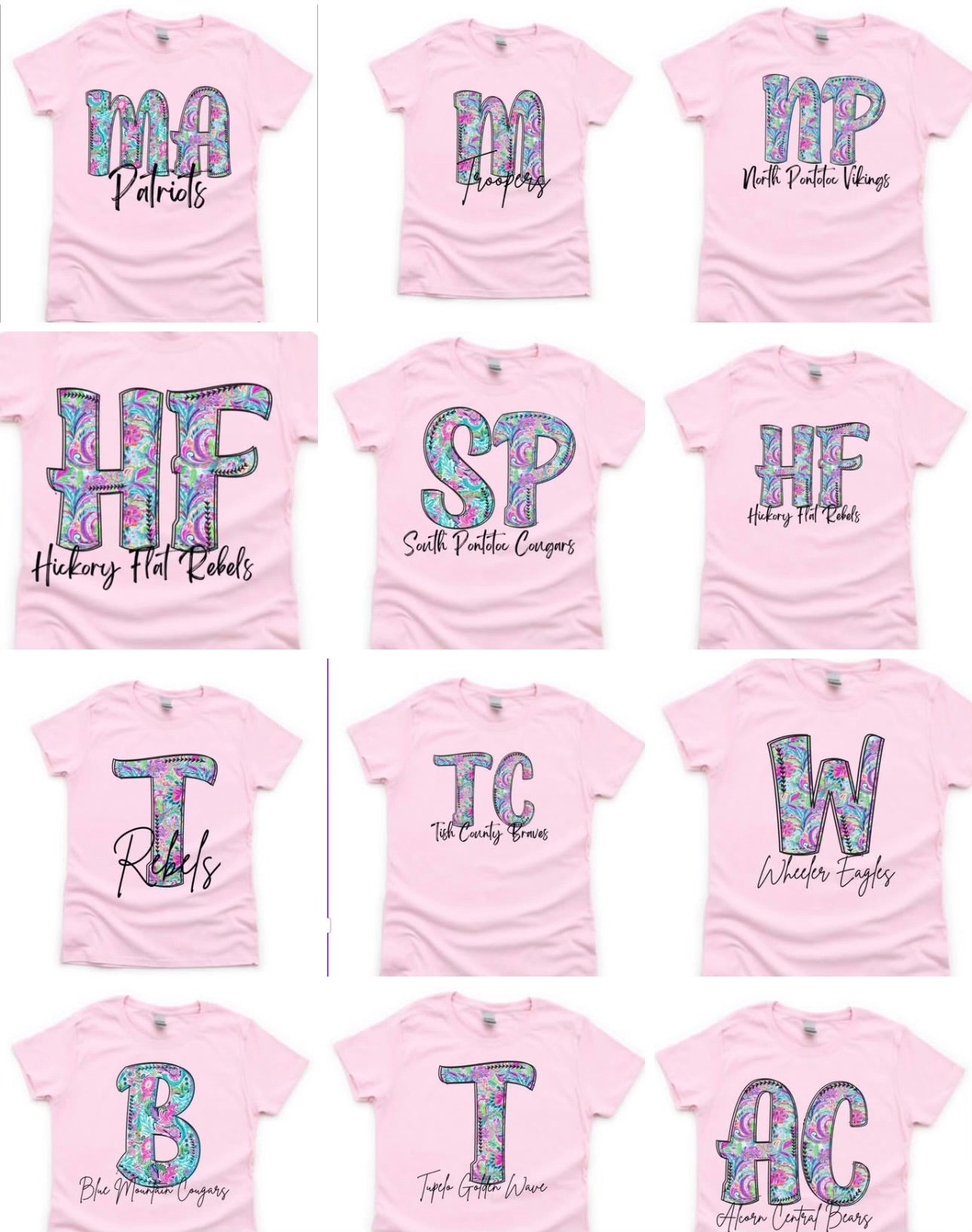 Paisley School Popup Tee