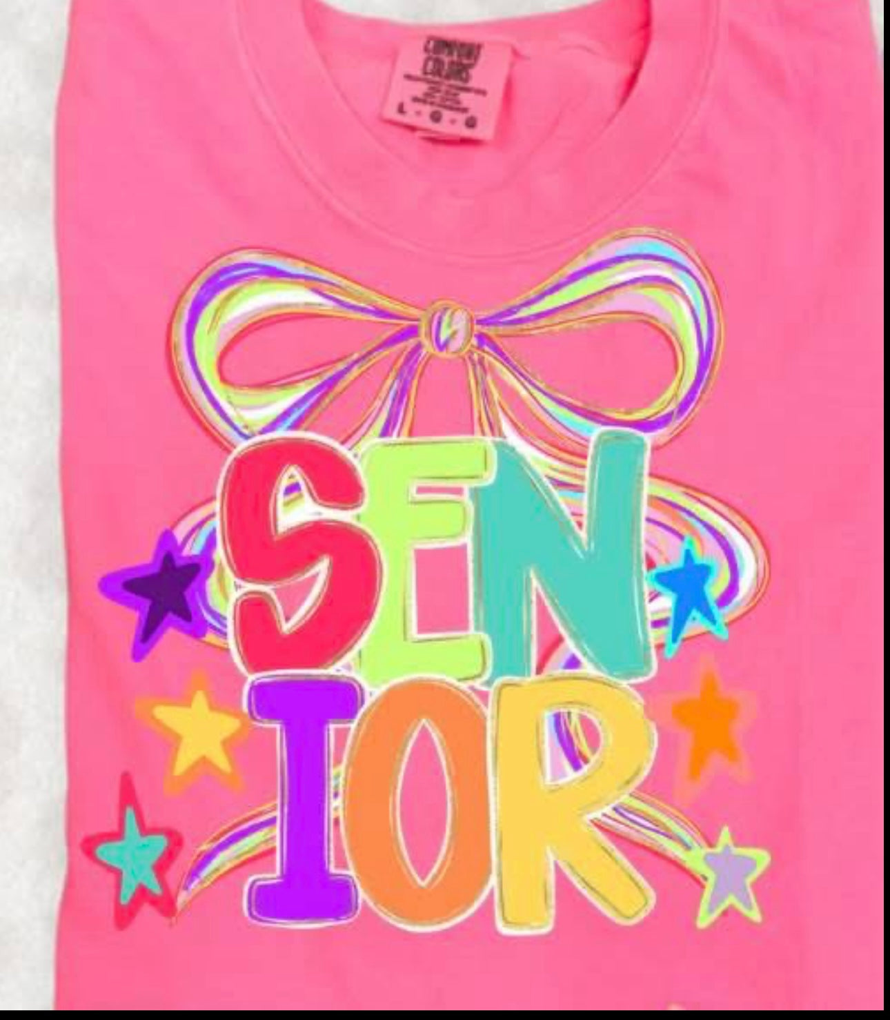 Senior Bow Tee