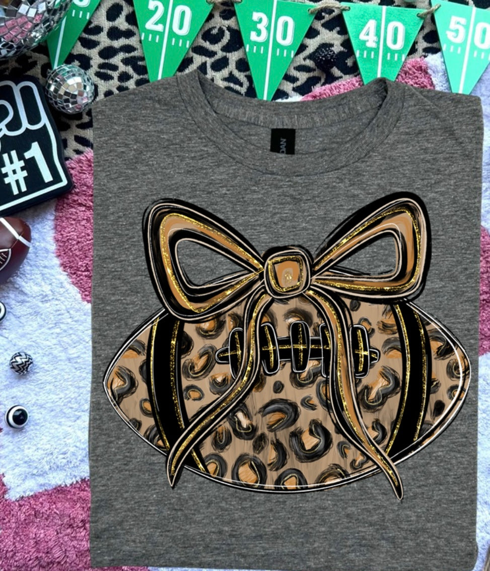 Leopard Football tshirt