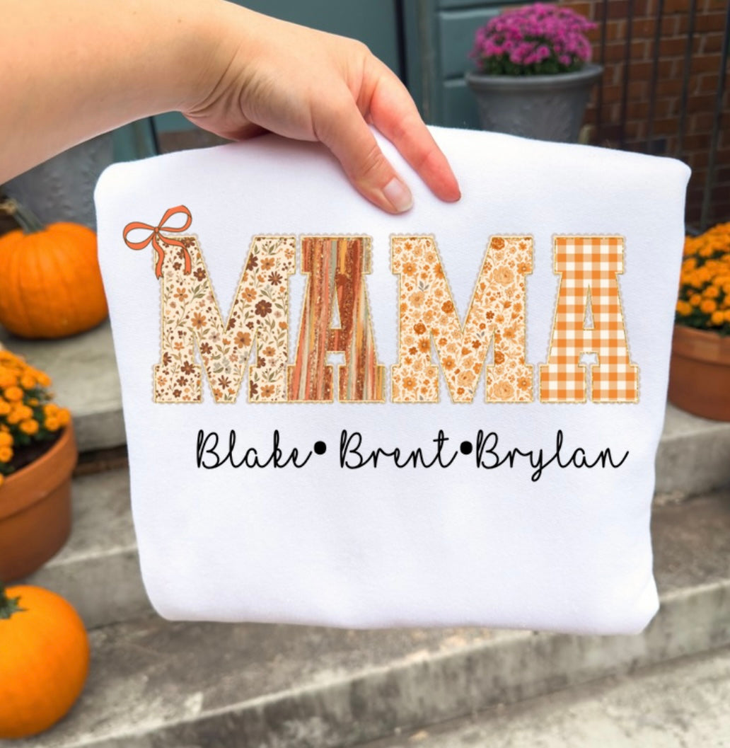 Gildan fall lettering tshirt