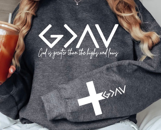 Highs and lows Sweatshirt