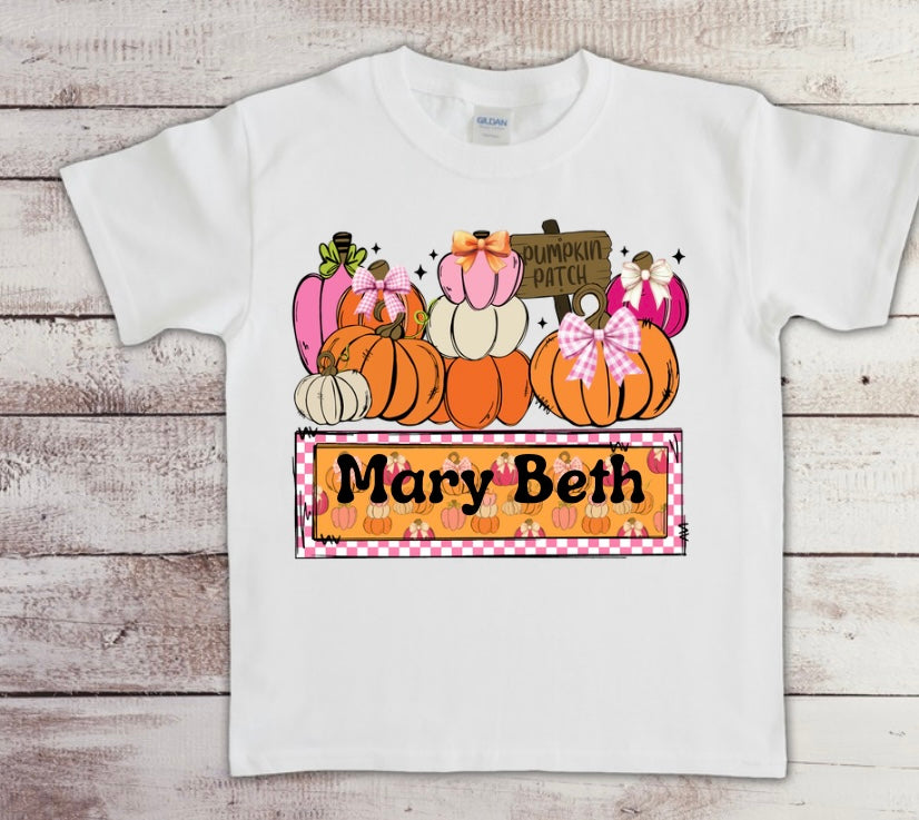 Pumpkin patch tshirt