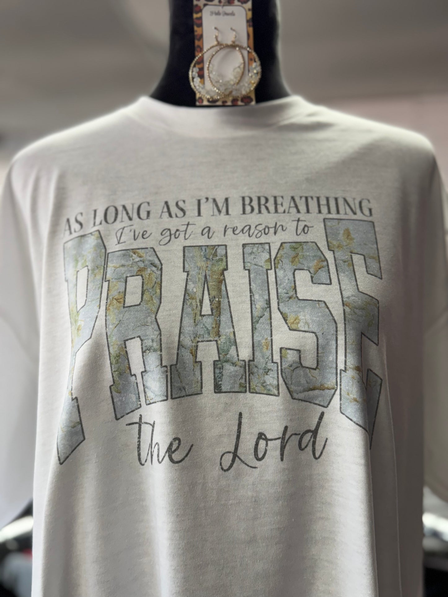 Praise the lord camo tshirt