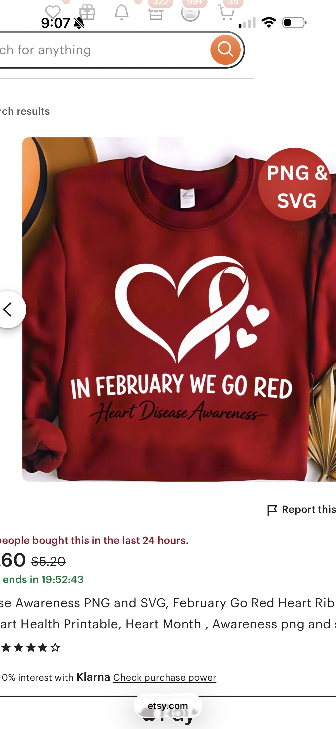 In Feb we wear red