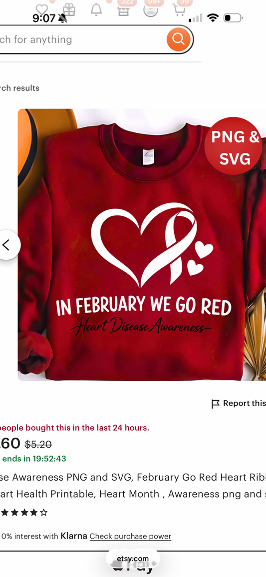 In Feb we wear red