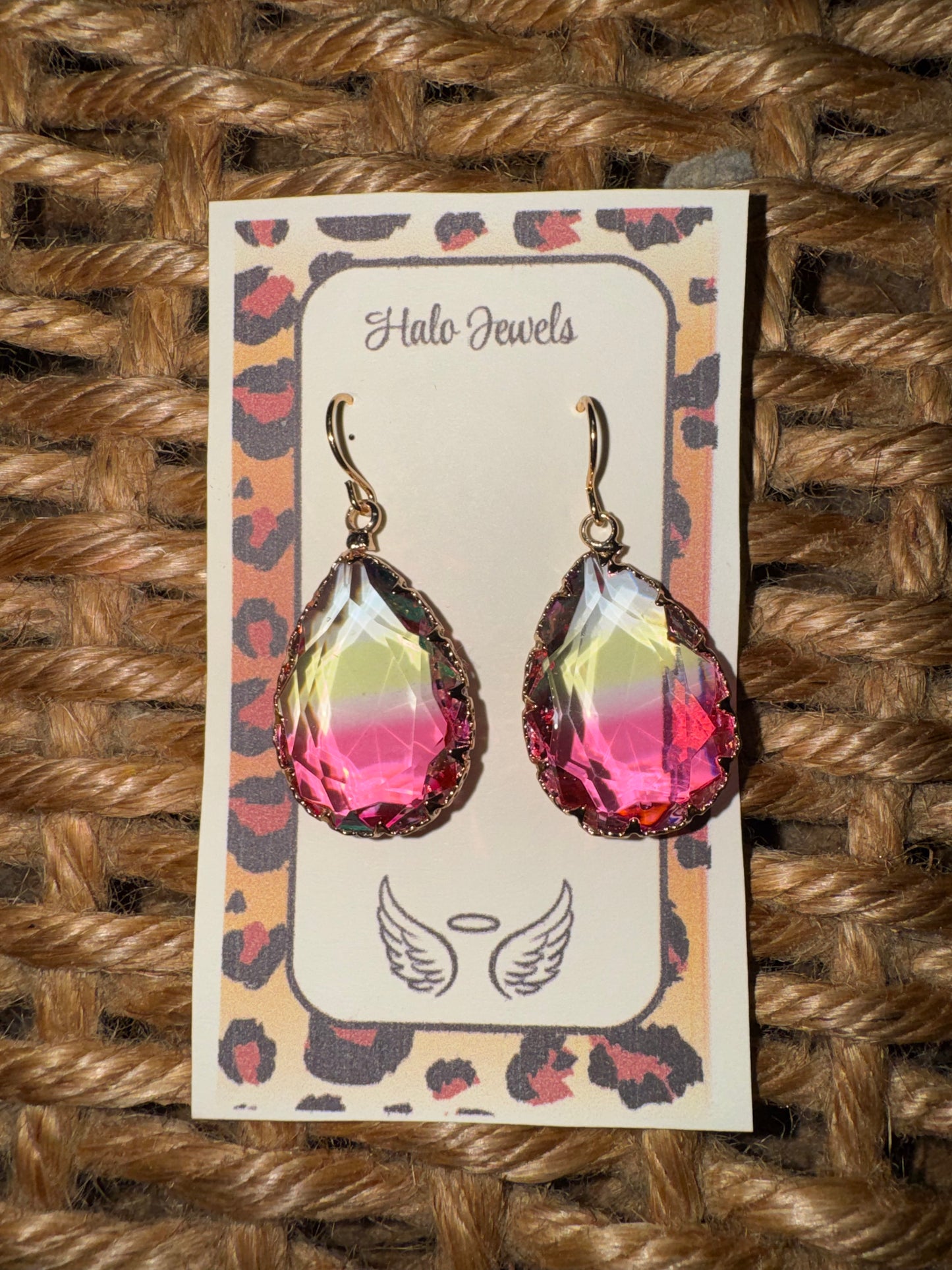 Multicolor Stone Earrings
