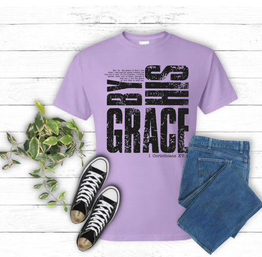 By His Grace Tee