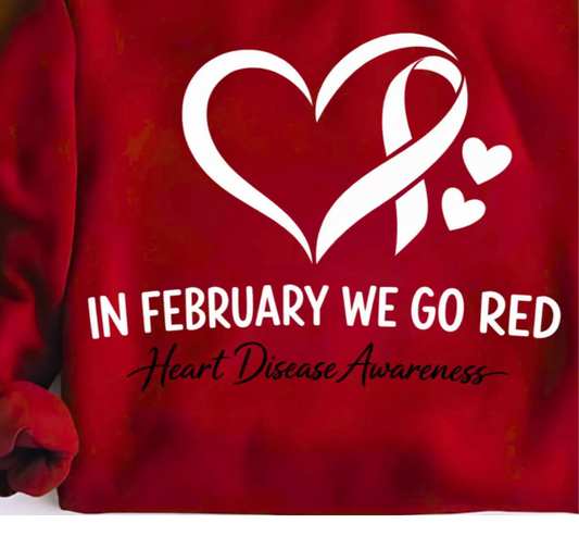 In Feb we wear red