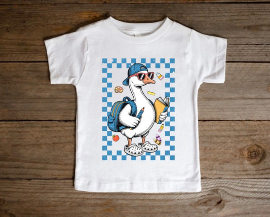 Back To School Goose Tee