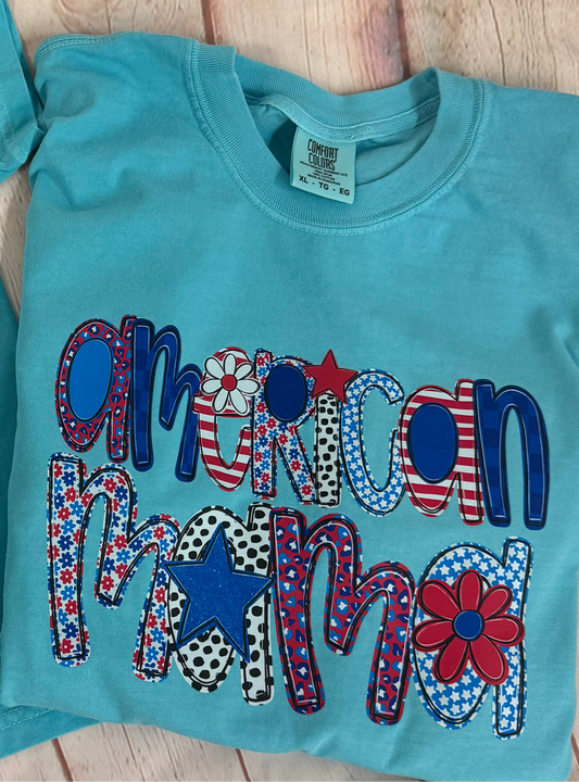 American Mama and American Mini tshirt