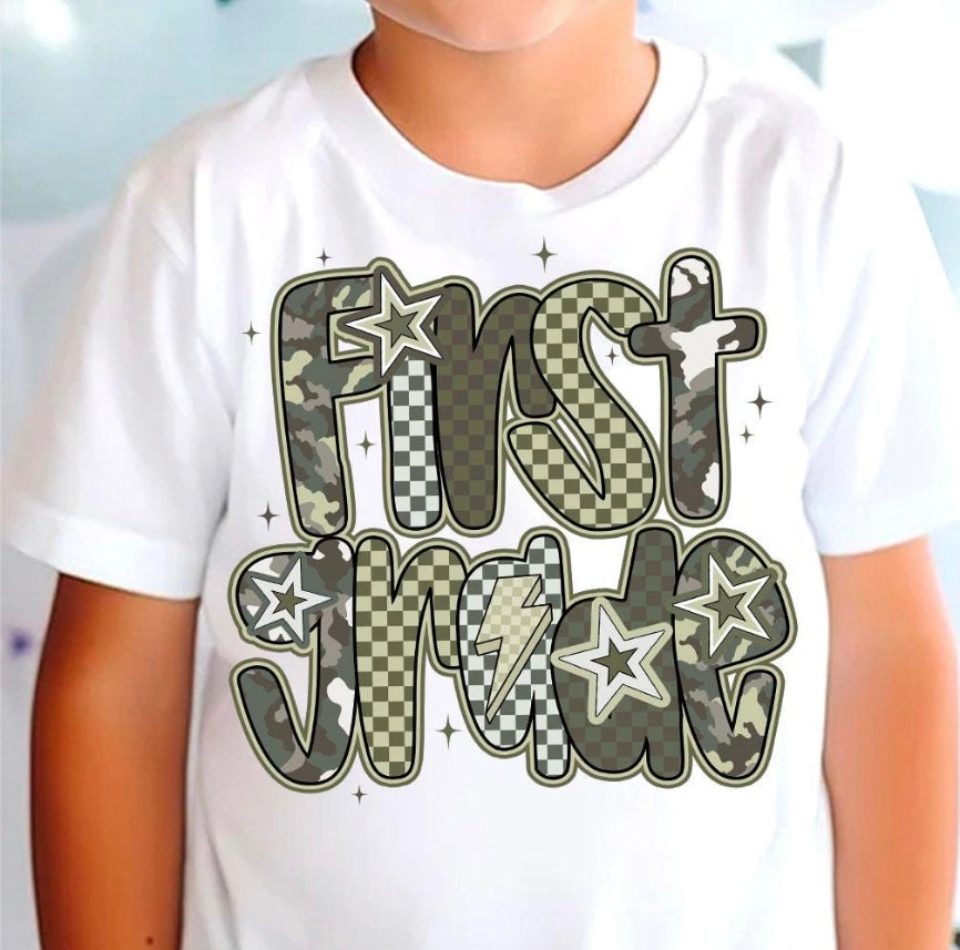 Camo Starry Grade Tees