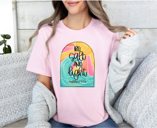 Salt and light tshirt
