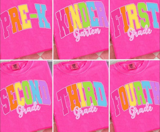 Block Grade Tee