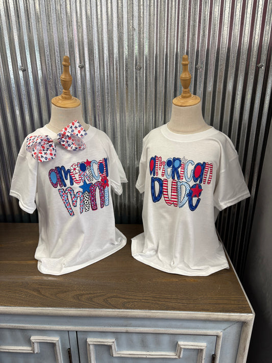 American Dude/Mini Tee