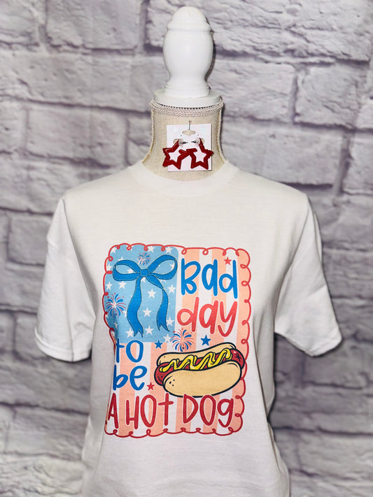 Bad Day To Be A Hotdog Tee