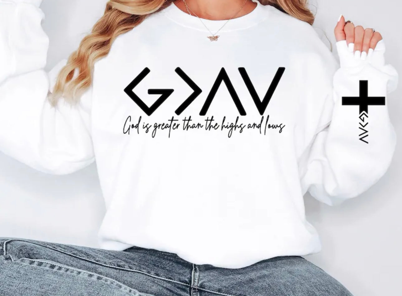 Highs and lows Sweatshirt