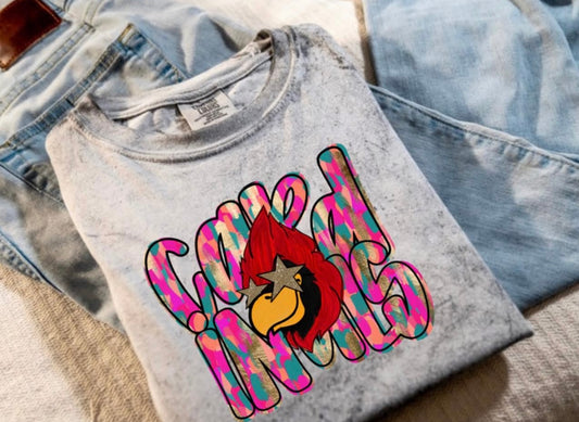 Adult Brushed Mascot Star Eye Tee