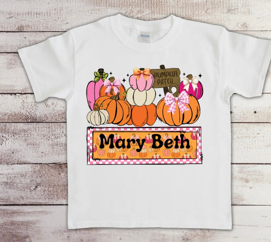 Pumpkin patch tshirt
