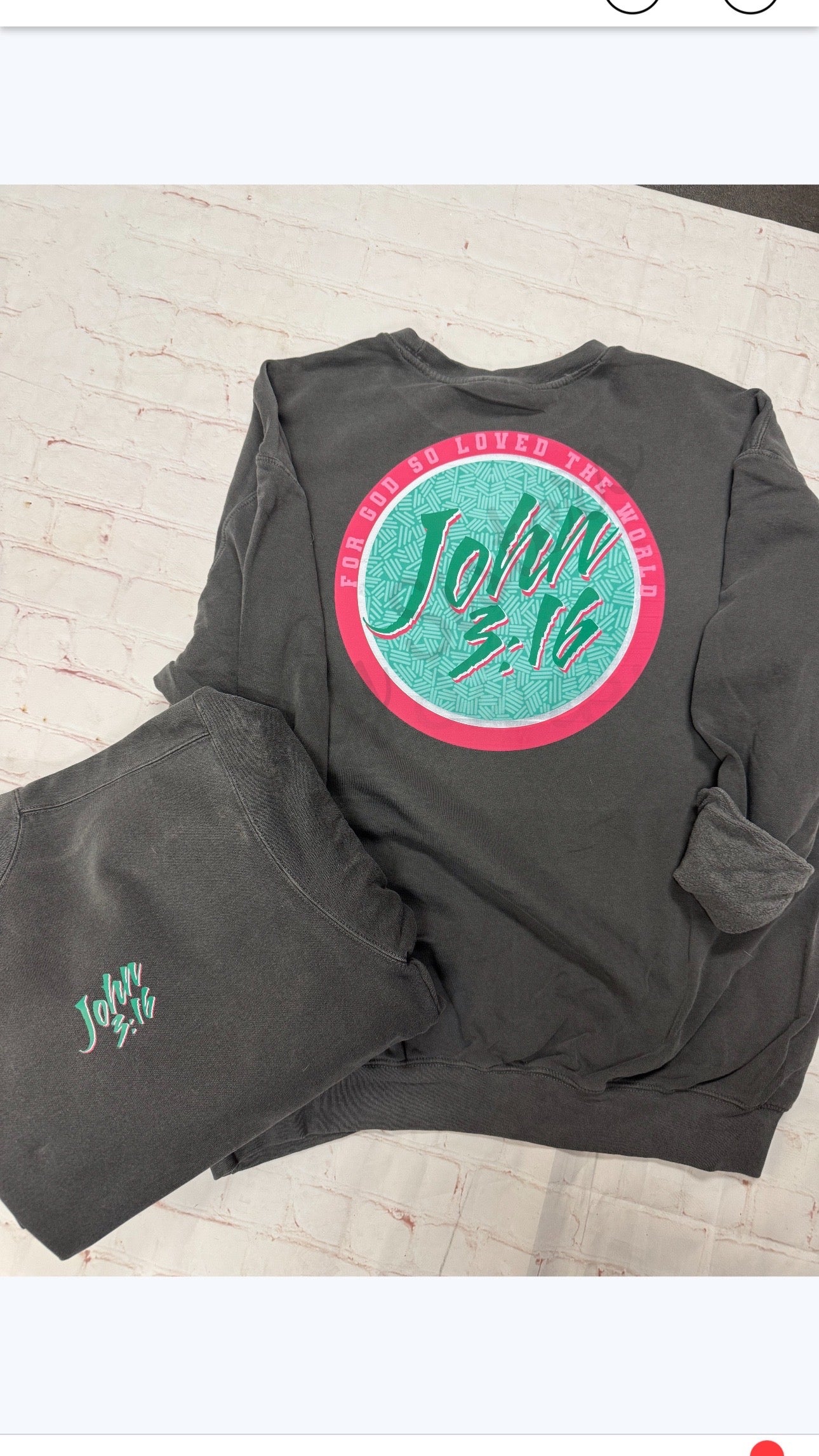 John 3:16 Sweatshirt