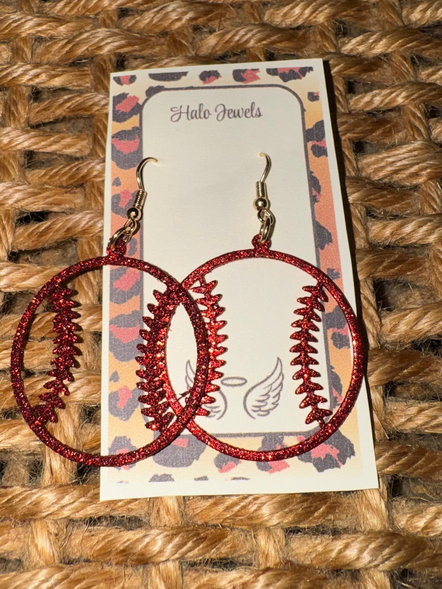 Baseball Love Earrings